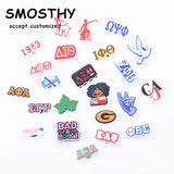 Autism Awareness Jigsaw Piece Charm DIY Patch OPB072 50pcs/Lot