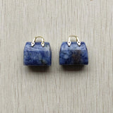 Natural Stone Healing Crystal Reiki Mini Bag Pendant Home Decoration