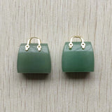 Natural Stone Healing Crystal Reiki Mini Bag Pendant Home Decoration