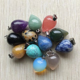 Natural Stone Pendulum Healing Cone Pendants 12pcs/lot