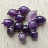 Natural Stone Pendulum Healing Cone Pendants 12pcs/lot
