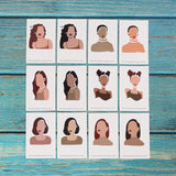 Women Jewelry Display Card 100Pcs Earring Packaging Holders Paper
