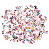Mixed Styles Sweet Heart Love Rose Flower Charms for Jewelry