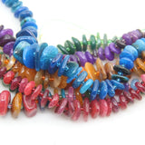 Natural Dragon Veins Onyx Stone Faceted Tyre Beads for Jewelry Making