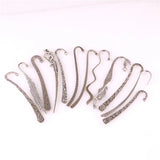 Alloy Bookmarks Charms For Jewelry Making 12pcs