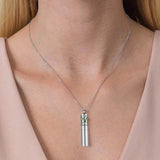 Aromatherapy Diffuser Necklace Stainless Steel Pendant