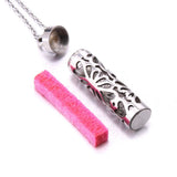 Aromatherapy Diffuser Necklace Stainless Steel Pendant