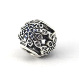 Mixed CZ Snowflake Winter Crystal Beads for Silver 925 Charms Bracelets
