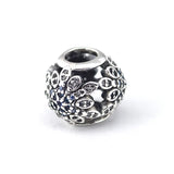 Mixed CZ Snowflake Winter Crystal Beads for Silver 925 Charms Bracelets