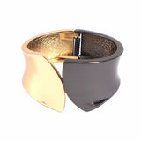 Mixed Alloy Cuff Bracelet Metal Statement Bangles Jewelry