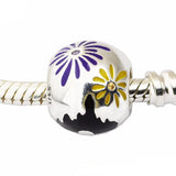 Enamel Castle Fireworks Beads for Charms Bracelets Silver 925