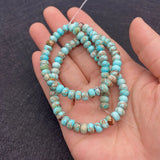 Turquoise Bead Spacer Charm for Jewelry Making