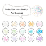Mixed Glass Seed Beads Ceylon Round Pony Beads Mini Spacer Czech Beads