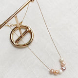Baroque Pearl Necklace Stainless Steel Choker