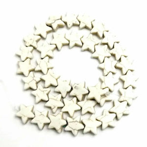 Mixed Pentagram Star Turquoise Stone Spacer Beads for DIY Bracelet Necklace