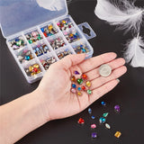 Mixed Sew on Rhinestone Acrylic and Glass with Brass Prong Settings