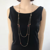 Colorful Pendant Necklace for Sweater