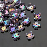50pcs Mixed 15mm Flower Acrylic Beads Jewelry Making DIY Necklace Bracelet