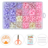 Crystal Acrylic Beads Jewelry Making Kit - DIY Craft Set for Kids Girls