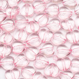Colorful Acrylic Heart Beads 10x11mm DIY Jewelry Making Spacer