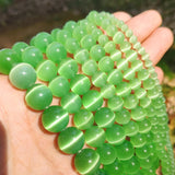 Cat's Eye Opal Beads Mixed Colors 15''