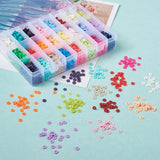 Mixed Colors Heishi Polymer Clay Beads 4 5 6 8mm