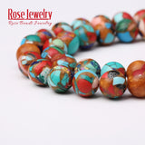 Sea Sediment Jaspers Beads Natural Stone Round Bead 4-12mm