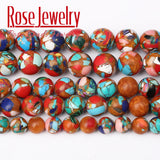 Sea Sediment Jaspers Beads Natural Stone Round Bead 4-12mm