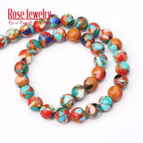 Sea Sediment Jaspers Beads Natural Stone Round Bead 4-12mm