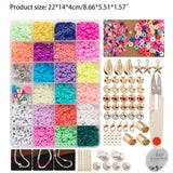 Polymer Clay 6mm Beads DIY Jewelry Bracelet Earring Necklace Craft Making