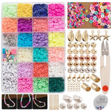 Polymer Clay 6mm Beads DIY Jewelry Bracelet Earring Necklace Craft Making