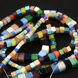 Mixed Stone Cat Eye Beads Lampwork Glass Beads DIY Jewelry Making