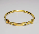 Bird Pattern Bangle Bracelet Adjustable Wristband Jewelry