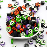 Halloween Polymer Clay Beads for DIY Jewelry Making