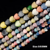 Mixed Heart Cat Eye Beads Glass Lampwork Charms DIY Jewelry Making