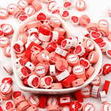 Mixed LOVE Envelope Clay Beads for DIY Jewelry Making