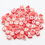 Mixed LOVE Envelope Clay Beads for DIY Jewelry Making
