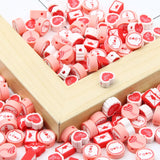 Mixed LOVE Envelope Clay Beads for DIY Jewelry Making