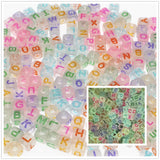 Luminous Square Spacer Beads 6x6mm for Jewelry Making DIY