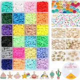 Polymer Clay Beads Set DIY Bracelet Making Kit Accessories Box Set