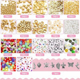 Polymer Clay Flat Beads Set 6MM DIY Jewelry Kit Clay Beads