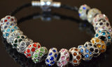 Mixed Multicolor Spacer Charm Wheel Beads 10x5mm Fit European Bracelet