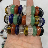 Green Aventurine Jade Rose Quartz Bracelet