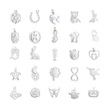 Mixed Pack 316L Stainless Steel Charms for DIY Jewelry Making