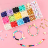 Polymer Clay Acrylic Jewelry Making Kit for Kids Girls