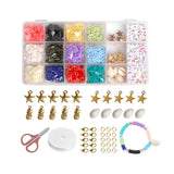 Polymer Clay Acrylic Jewelry Making Kit for Kids Girls