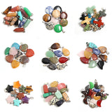 Natural Stone Healing Beads Pendant Lot for Jewelry Making