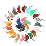 Natural Stone Healing Beads Pendant Lot for Jewelry Making