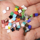 Mixed Square Double Hole Czech Glass Tila Seed Beads DIY Loose Spacer Beads
