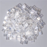 Mixed Square Double Hole Czech Glass Tila Seed Beads DIY Loose Spacer Beads